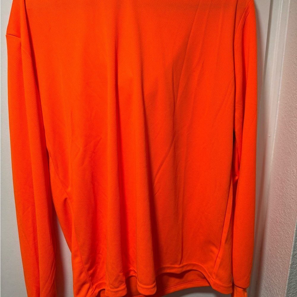 Essentials Men's Vibrant Orange Crewneck Sweater